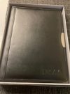 a4 folder with pen and pad
